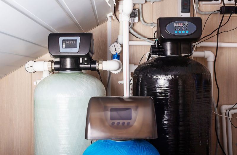 Water Softener System Installation Site